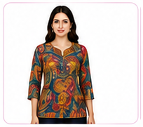 KALAMKARI TOPS