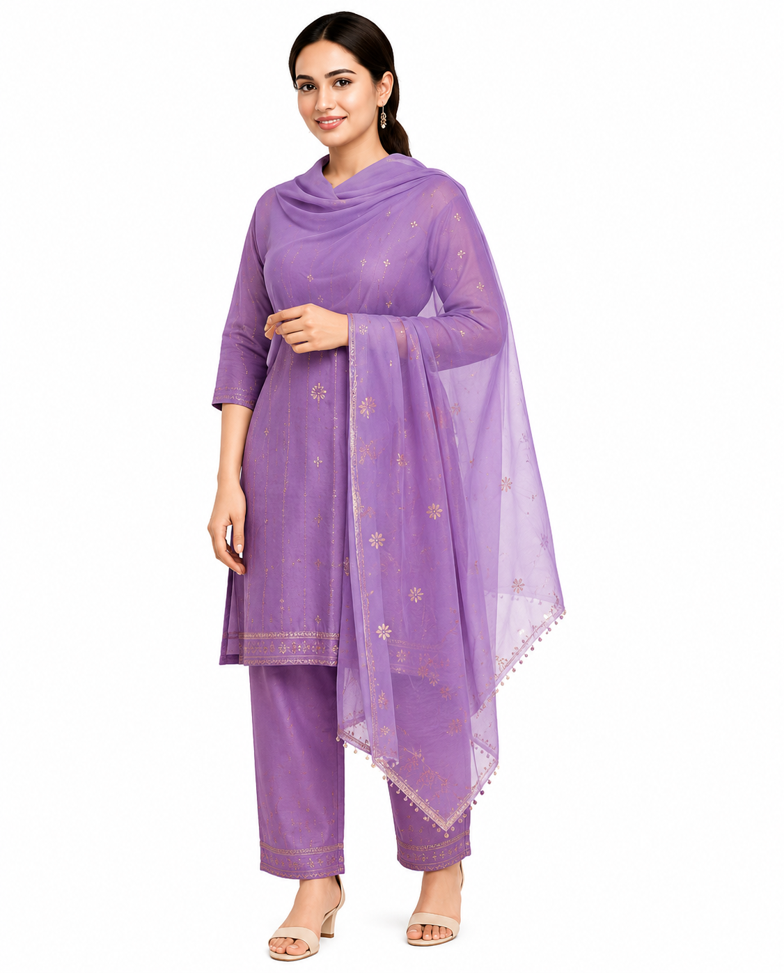 CHIFFON SHAWL
